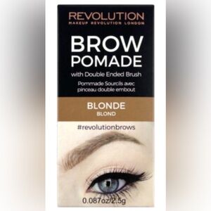 Revolution Blonde Brow Pomade with Brush
